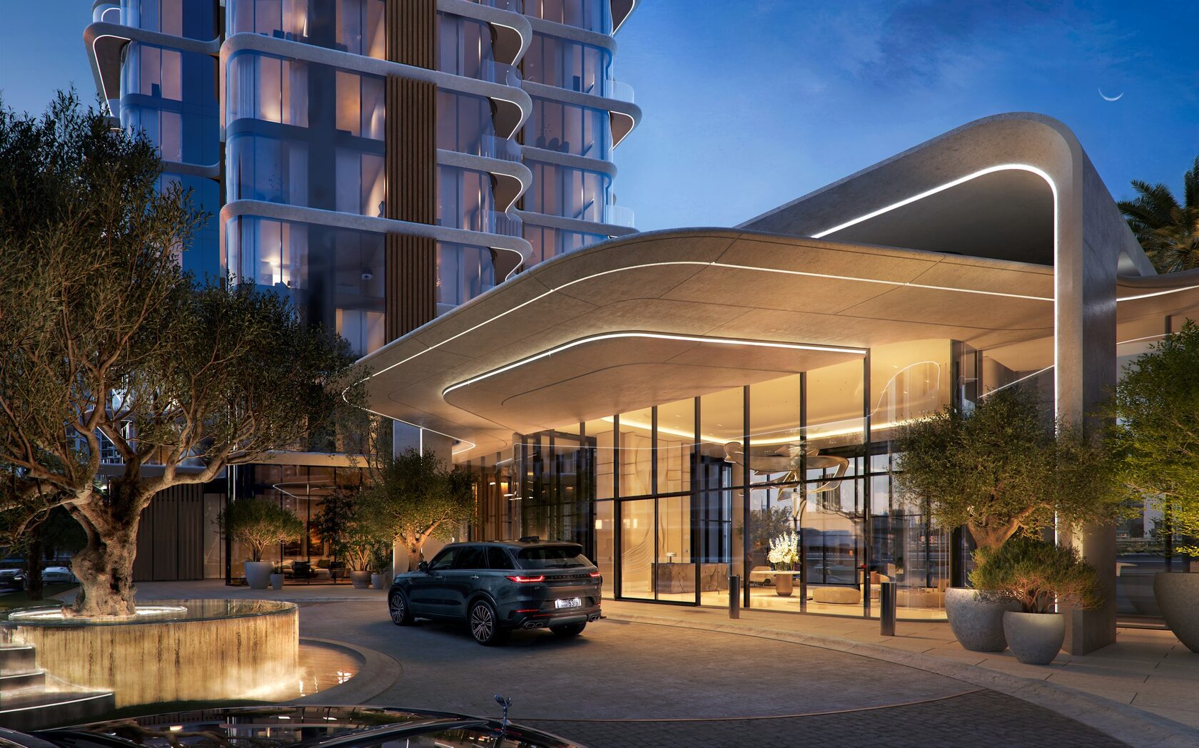 Dubai Skyline Location